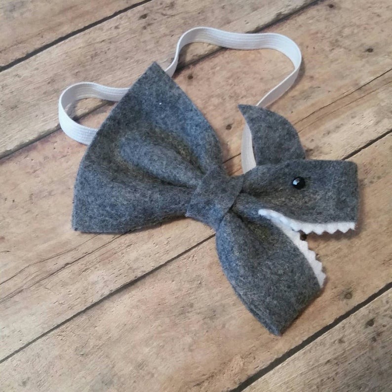 Baby Shark Hair Bows Just $5 @ Etsy