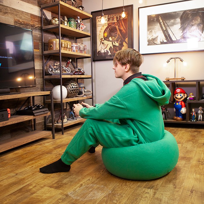 Check Out This Bean Bag Onesie Seat @ Thinkgeek 