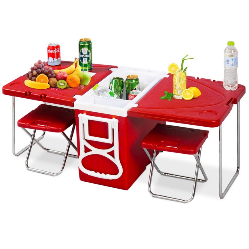 Costway Cooler Picnic Tables $73 Right Now @ Walmart