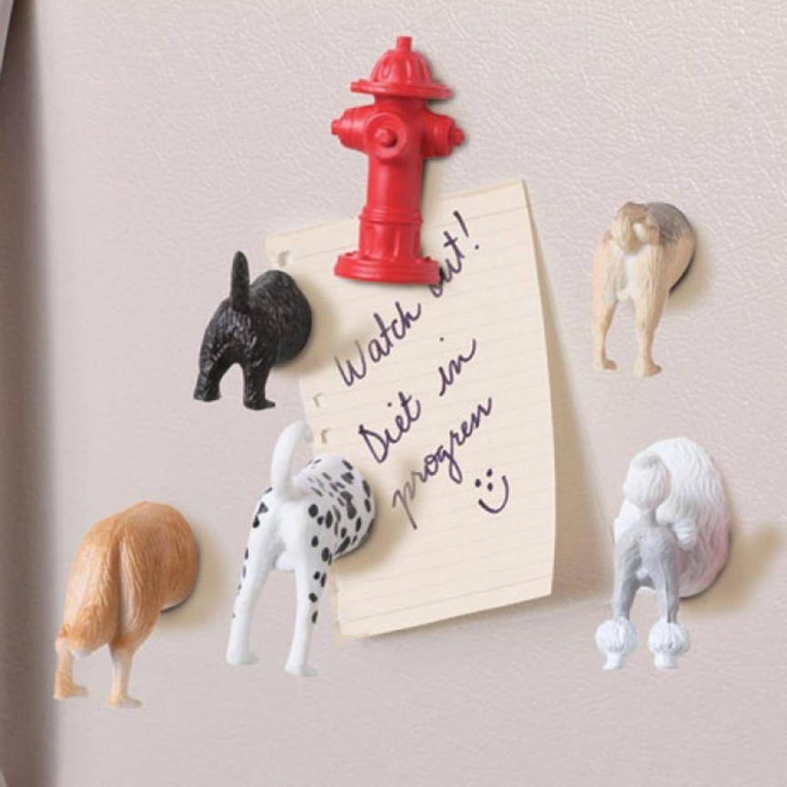 Kikkerland Cat Butt Magnets Set of 6 Just $12 @ Amazon 