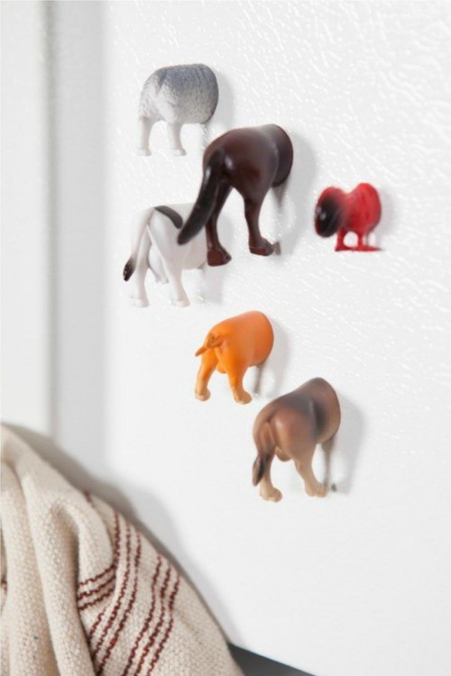 Kikkerland Cat Butt Magnets Set of 6 Just $12 @ Amazon 