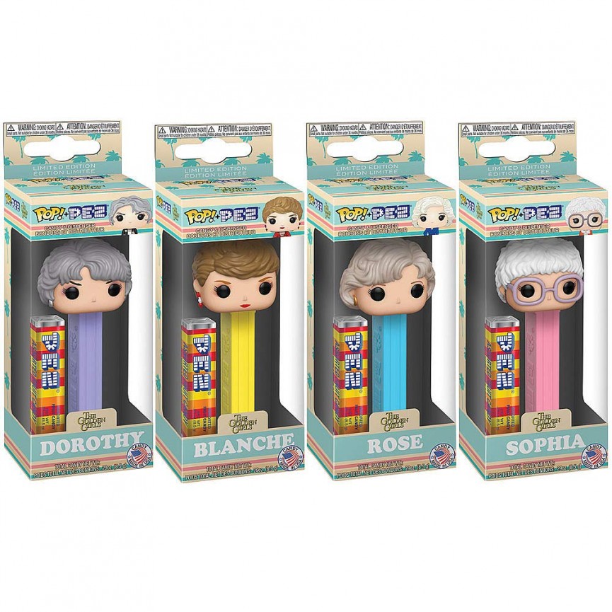 Golden Girls Pez Dispensers from $4.95 @ Amazon