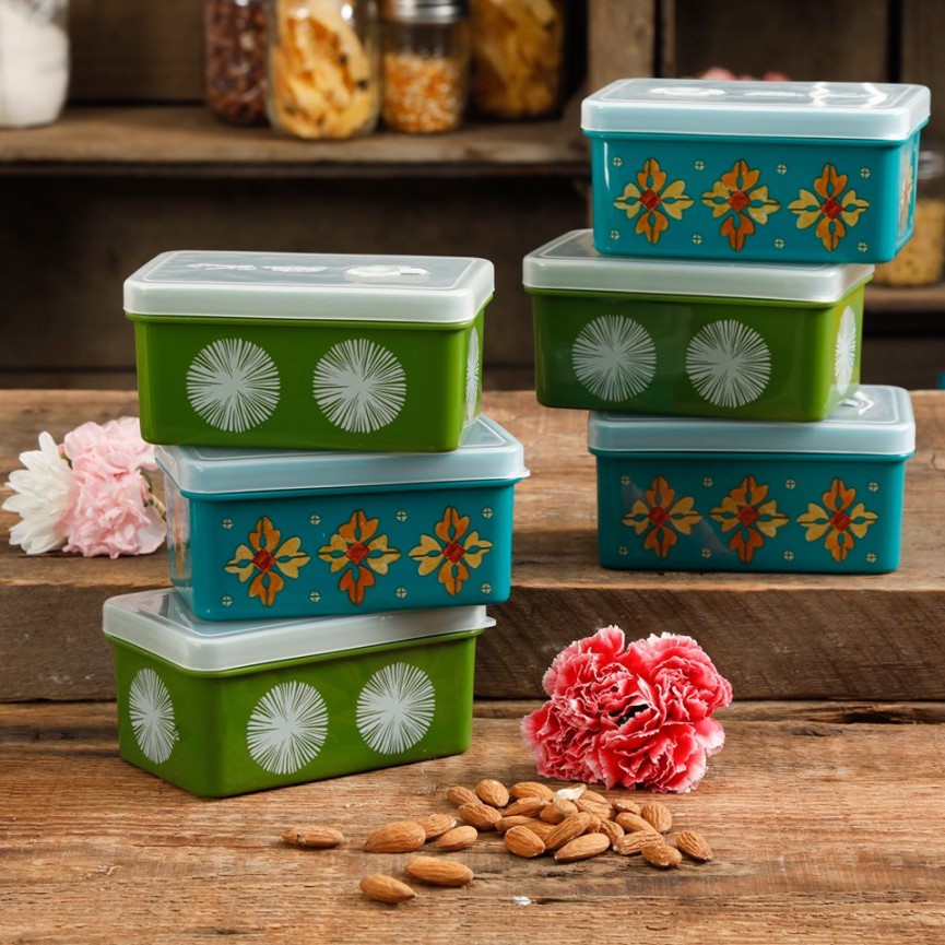 The Pioneer Woman 4 Piece Storage Sets $7.88 @ Walmart