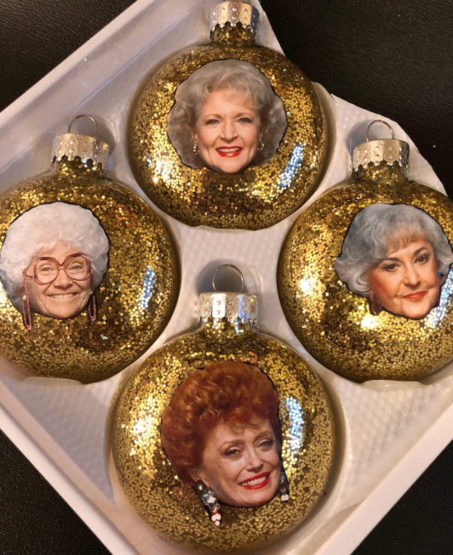 Check Out These Golden Girl Christmas Ornaments