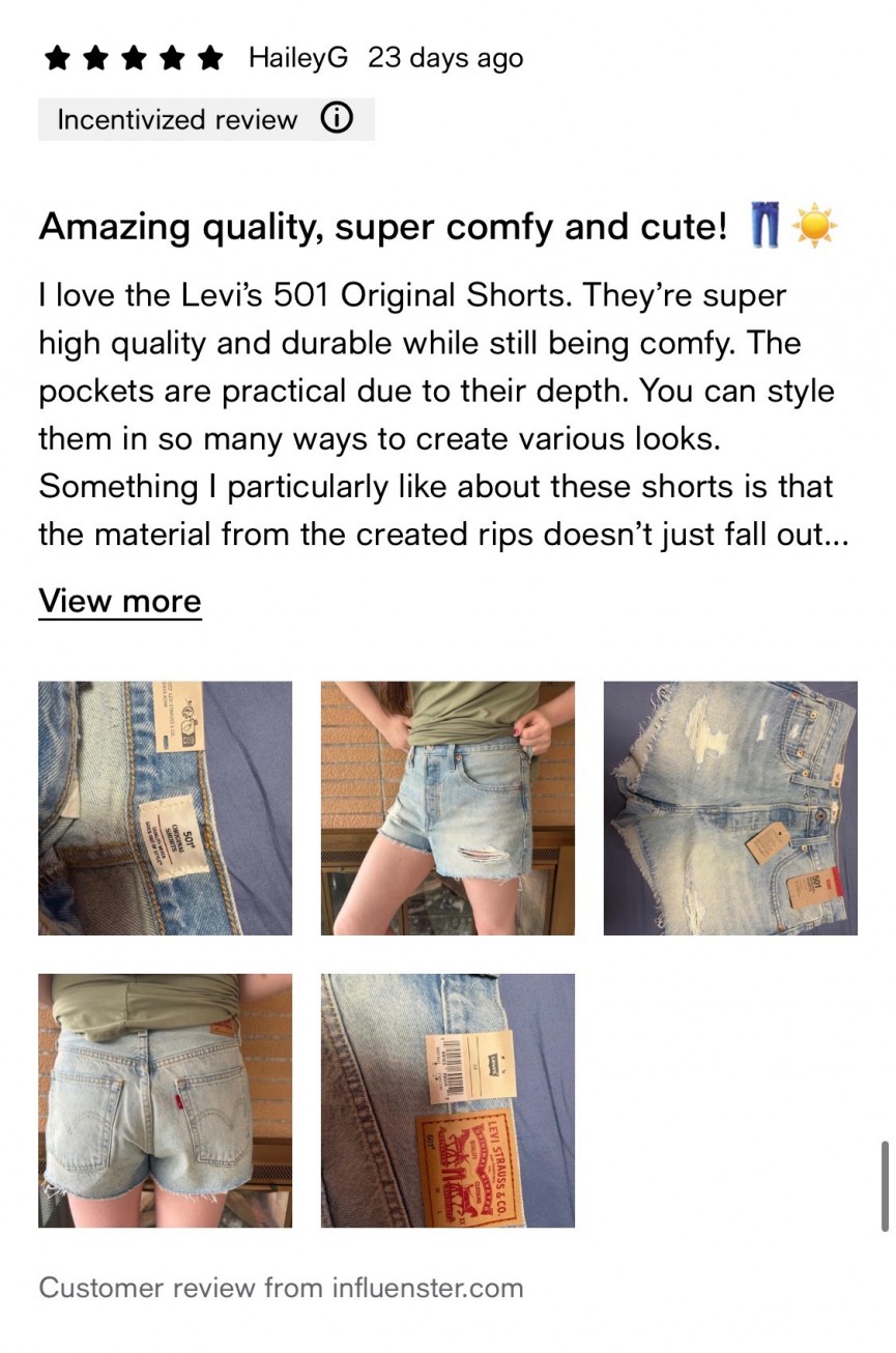 Levi’s 501 Shorts Are Up to 60% OFF in So Many Cute Washes
