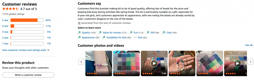 Bracelet Making Kit Only $3 & Change at Checkout