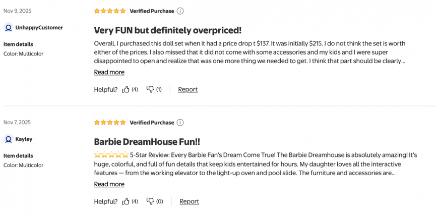 Parents… RUN Barbie Dreamhouse major price drop!